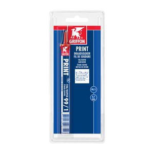 Print Draadsoldeer Tin/Koper 99/1 diam 0,7mm 4m.VVE=6