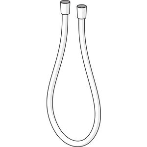 Jet doucheslang 160cm chroom