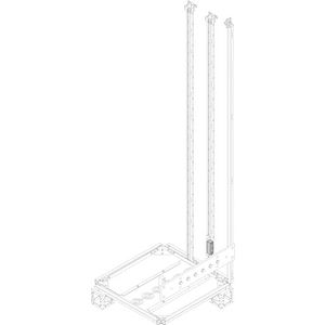 Railsysteemhouder 1-P