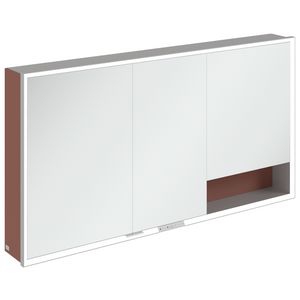 Opbouw Spiegelkast My View+ 1400x750x168mm Wine Red
