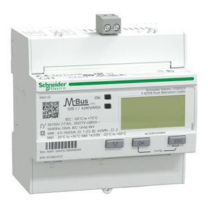 kWh-meter P/U/I-meting M-Bus Multitarief 3F In=63A iEM3135