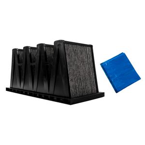 Hybridefilter actief kool- + fijnstof