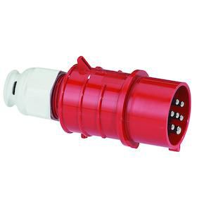 Steker 6h 32A 7P 400V IP44 MG Ni