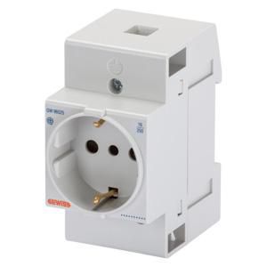 DIN RAIL CONT.D.-ITALIAANSE/DUITSE STANDAARD-2P+A 16 VVE=2