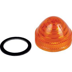 Lens signaallamp Koepelvormig Ø30mm Oranje Harmony 9001