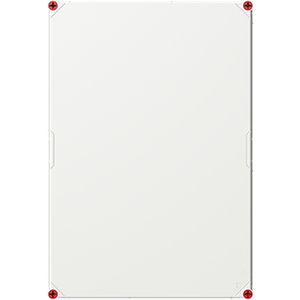 Installatiekast VMS 64 lege kast met grijs deksel