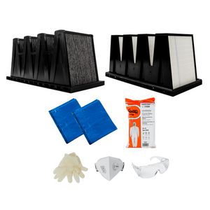 Voorfilter & H14 HEPA filter +bescherm.