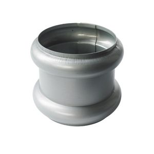 RHEINZINK prePATINA blue-grey dubbele overschuifwrong 60mm