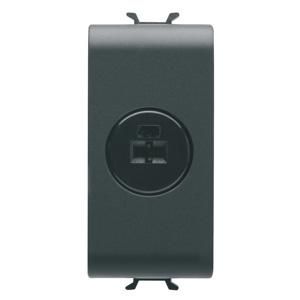 AUDIO- EN VIDEOCONTACTDOOS-VOOR LUIDSPREKER-1 MODULE-S