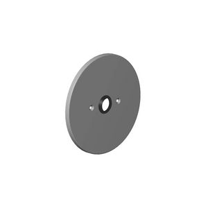 Afdekplaat z.omst. 190x9mm chr 90110110300-00