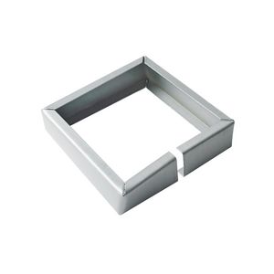 RHEINZINK PreP blue-grey soldeerwrong enkel vierkant 80mm