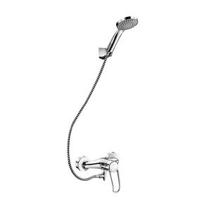 Doucheset met leegloop + mech. mengkraan 2539S S-koppeling