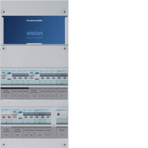 Groepenkast 8-groepenverdeler HS 3xALS 30mA +F+F+T 1-fase