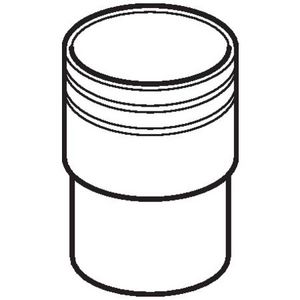 Polyethyleen (PE) aansluitstuk stenen leiding 200/242mm