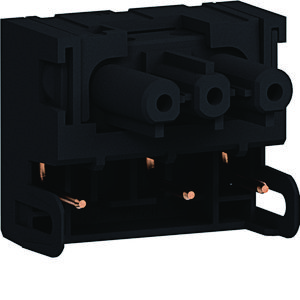 Ecoline45 plug&play uitgangsconnector 180° Wieland 45x45 GST18 3-polig