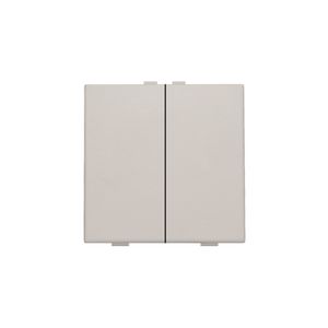 2-voudige drukknop Home Control light grey