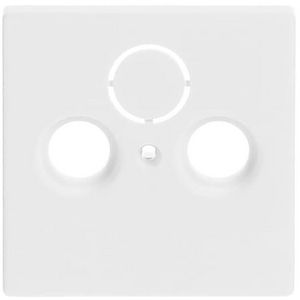 Centraalplaat antenne f-matwit (1743-884)