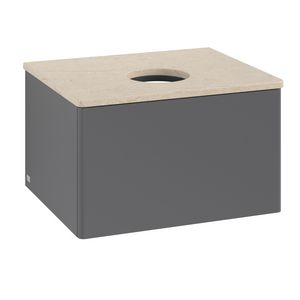Wastafelonderkast Antao 600x360x500mm Antr. Matt Lacquer L29013GK