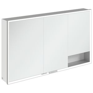 Opbouw Spiegelkast My View+ 1300x750x168mm Brilliant White