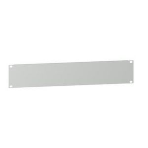 Vol afdekpaneel 19" 2HE Staal RAL7035 Actassi