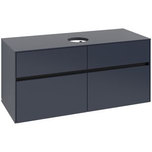 Wastafelonderkast Collaro 1200x548x500mm Marine Blue C04100VQ