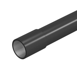 Lengte a 3m. buis met draadeind M16 staal PES50 zwart VVE=10