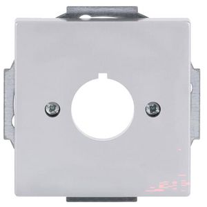 Centraalplaat boring 22.5mm f-aluzilver (2533-83)