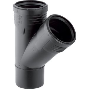 Silent-PP T-stuk 45° 110mm 2x mof/ spie VVE=10