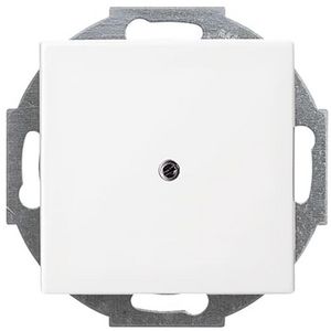 Centraalplaat 1 x uit boring 9mm SI-B-alpin wit