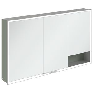 Opbouw Spiegelkast My View+ 1300x750x168mm Soft Green