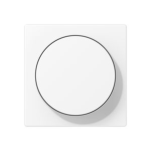Draaiknop dimmer A range mat wit
