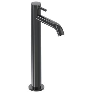 Fonteinkraan BOND staand L-size sprong 115mm highriser zwart chroom