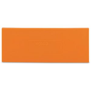 Scheidingswand 2mm oranje 279-340 VVE=25