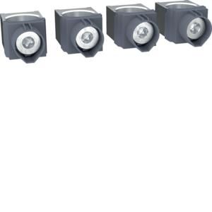 Doos a 4st. Kabelklem Cu/Al 1x 35-300mm² h3+ P630 4P