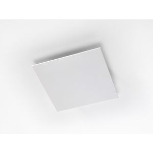 Vent Design Vierkant Standaard (afvoer) alu wit 125mm