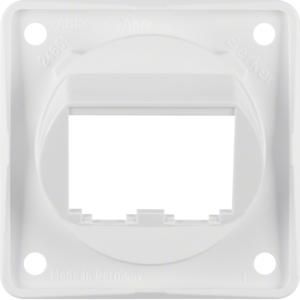 Draagplaat 2V BTR/E-dat modules berker Integro polarwit