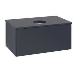 Wastafelonderkast Antao 800x360x500mm Mid.Blue Matt Lacquer K30010HG