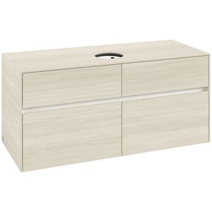 Wastafelonderkast Collaro 1200x548x500mm White Oak C04100AA