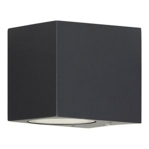 Verlichtingsarmatuur GU10 Wall Lamp Outdoor 1x Square IP44