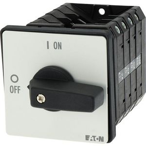 Aan-Uit-schakelaar 6-polig +1MC+1VC 100A 90° inbouw 207412