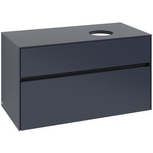 Wastafelonderkast Collaro 1000x548x500mm Marine Blue C040B0VQ