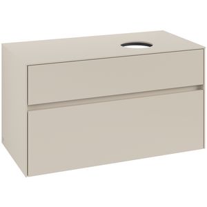 Wastafelonderkast Collaro 1000x548x500mm Cashmere Grey C040B0VN