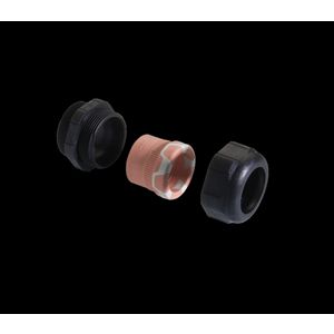 Kabelwartel PVDF M20x1,5 drl 11,5-15,5mm met extra trekontl