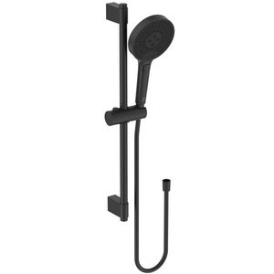 Glijstangcombinatie 600mm 1750mm silk black Idealrain