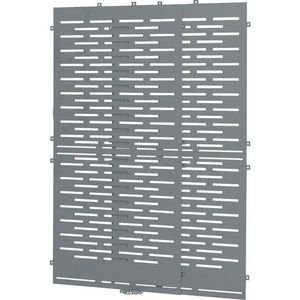 XT-XP transparente afschermplaat kabelaansluitdeel B=800mm