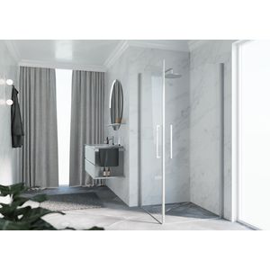 Hoekinstap YPLUS2G 1010-1030x2000mm matchroom helder