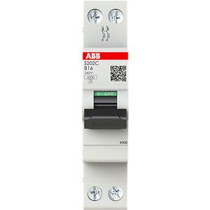 Installatieautomaat - S200C 2P, 16A, B-kar, 6kA