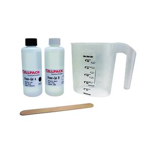 Power gel 1000ml 2-componenten fles maatbeker/spatel VVE=2