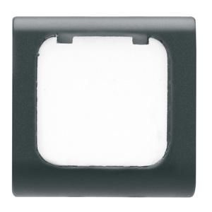 INTERCHANGEABLE BUTTON KEY-22X22mm-WITH LABEL-SATIN BL VVE=4