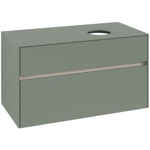 Wastafelonderkast Collaro 1000x548x500mm Soft Green C040B0AF